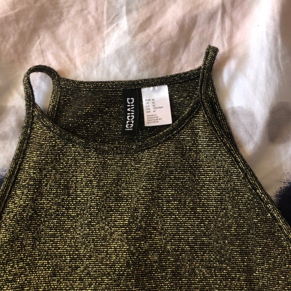 ✨Gold Crop Top✨ - Picture 3 of 4